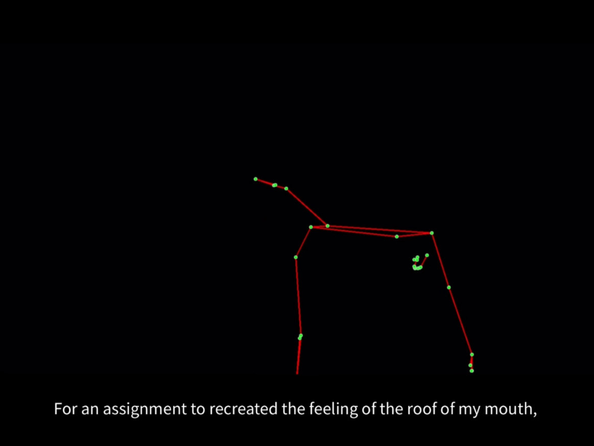Der Esel hat ein Problem.