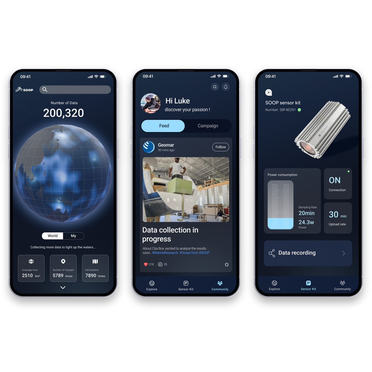 SOOP Community Platform: OceanOrb