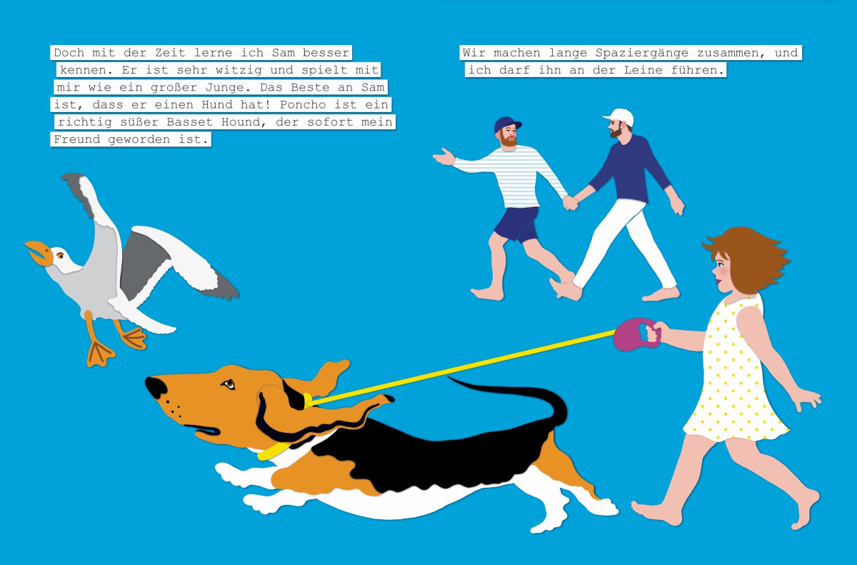 „Meine drei Papas“ – Bilderbuch