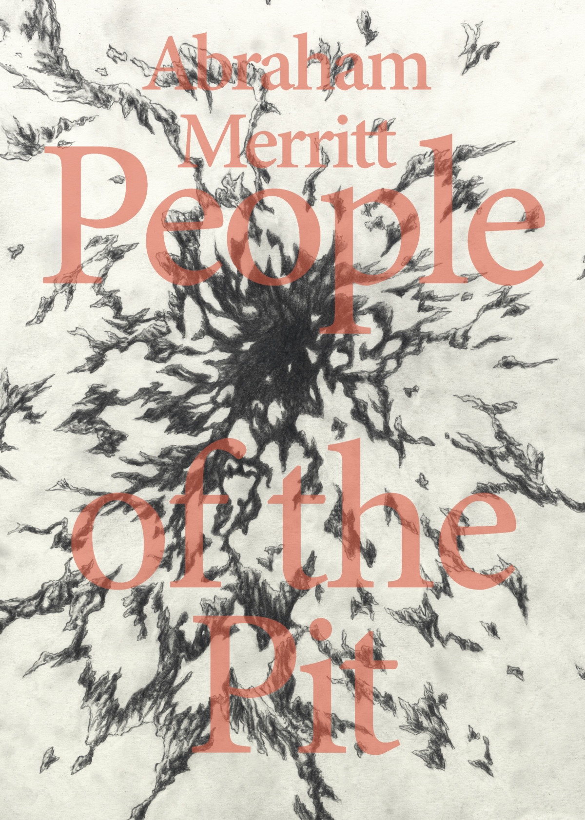 „People of the Pit“ von Abraham Merritt - Buchillustration