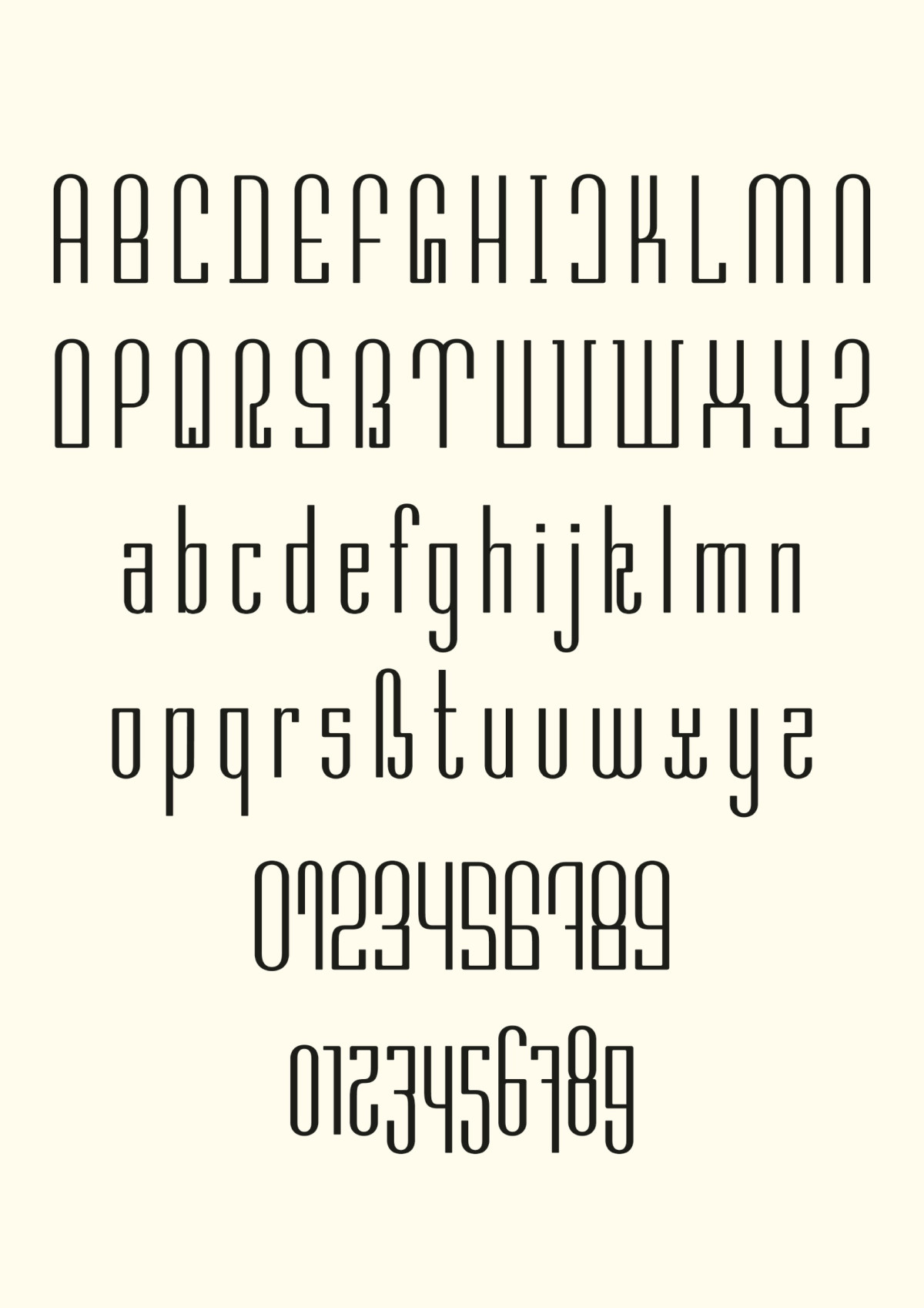 Kehrfleeth – Eine Schriftgestaltung, BA