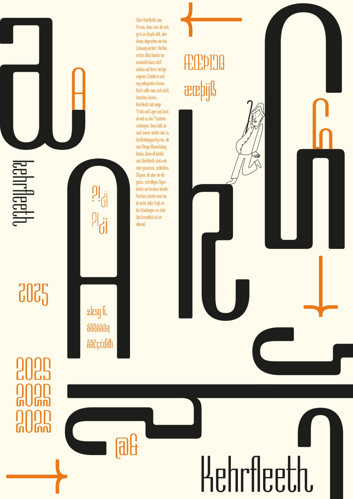 Kehrfleeth – Eine Schriftgestaltung, BA