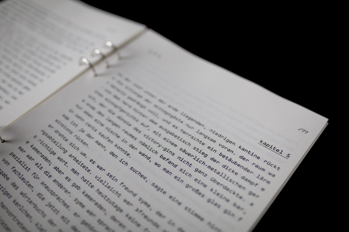 ›1984‹ – Experimentelle Buchgestaltung