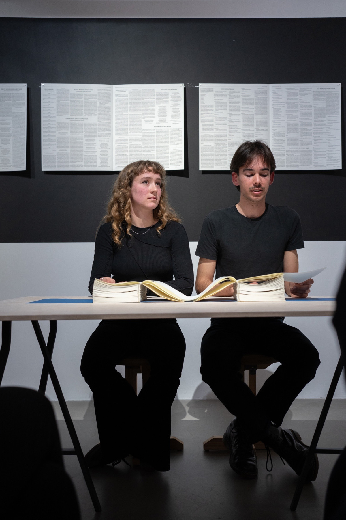 Buchgestaltung und szenische Lesung von A. R. Gurneys Zweipersonenstück Love Letters