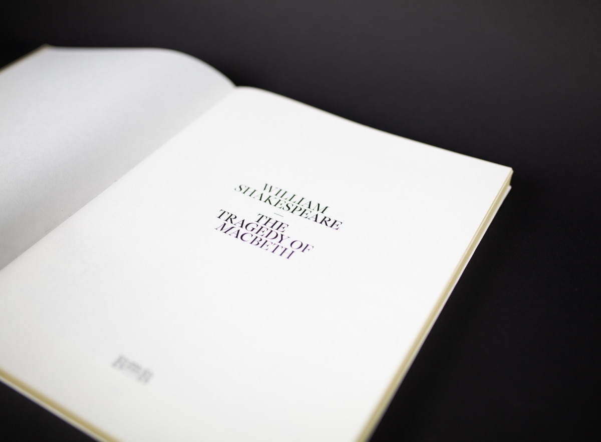 MACBETH – Experimentelle Buchgestaltung