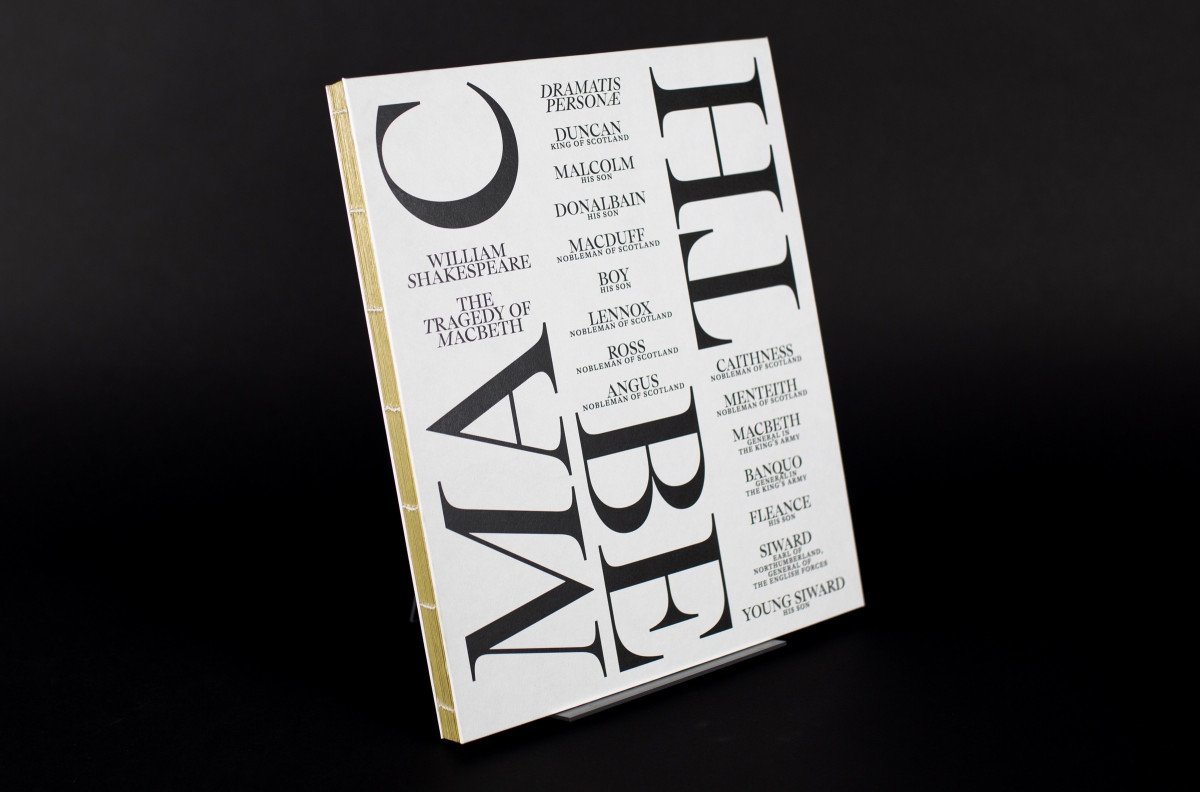 MACBETH – Experimentelle Buchgestaltung