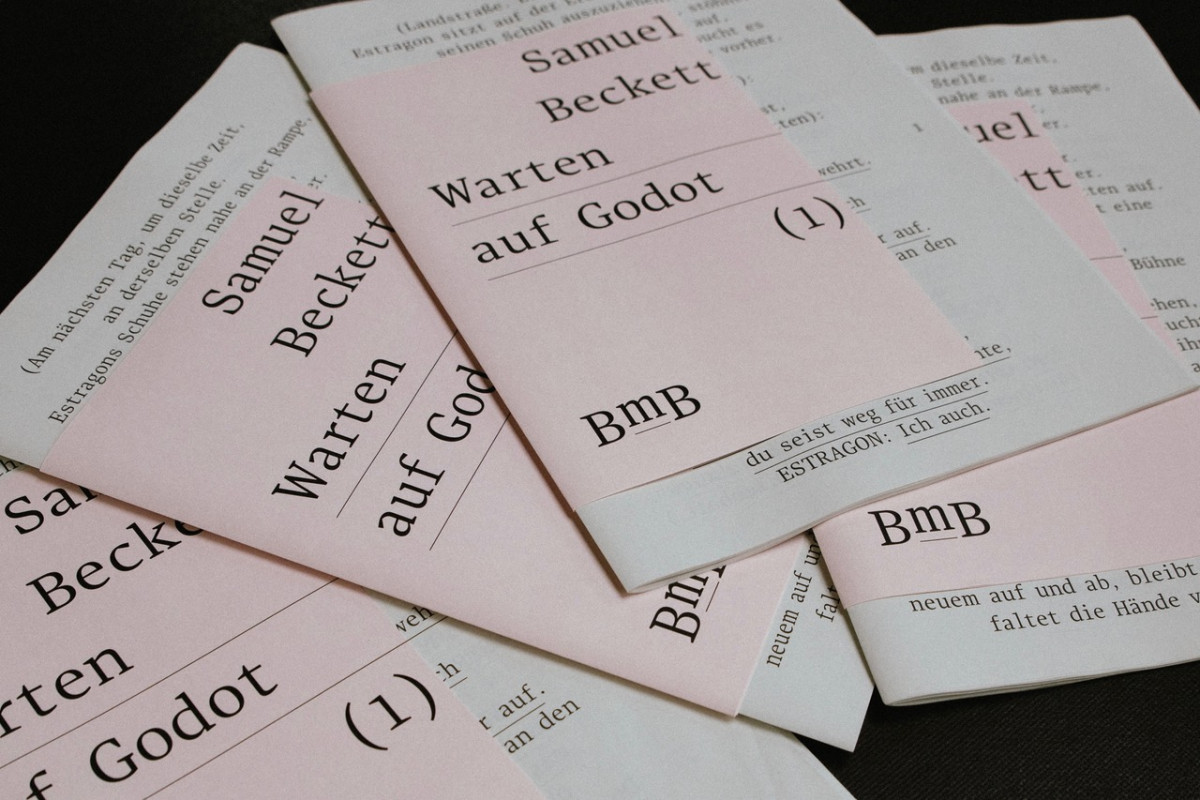 »Warten auf Godot« – eine experimentelle Buchgestaltung