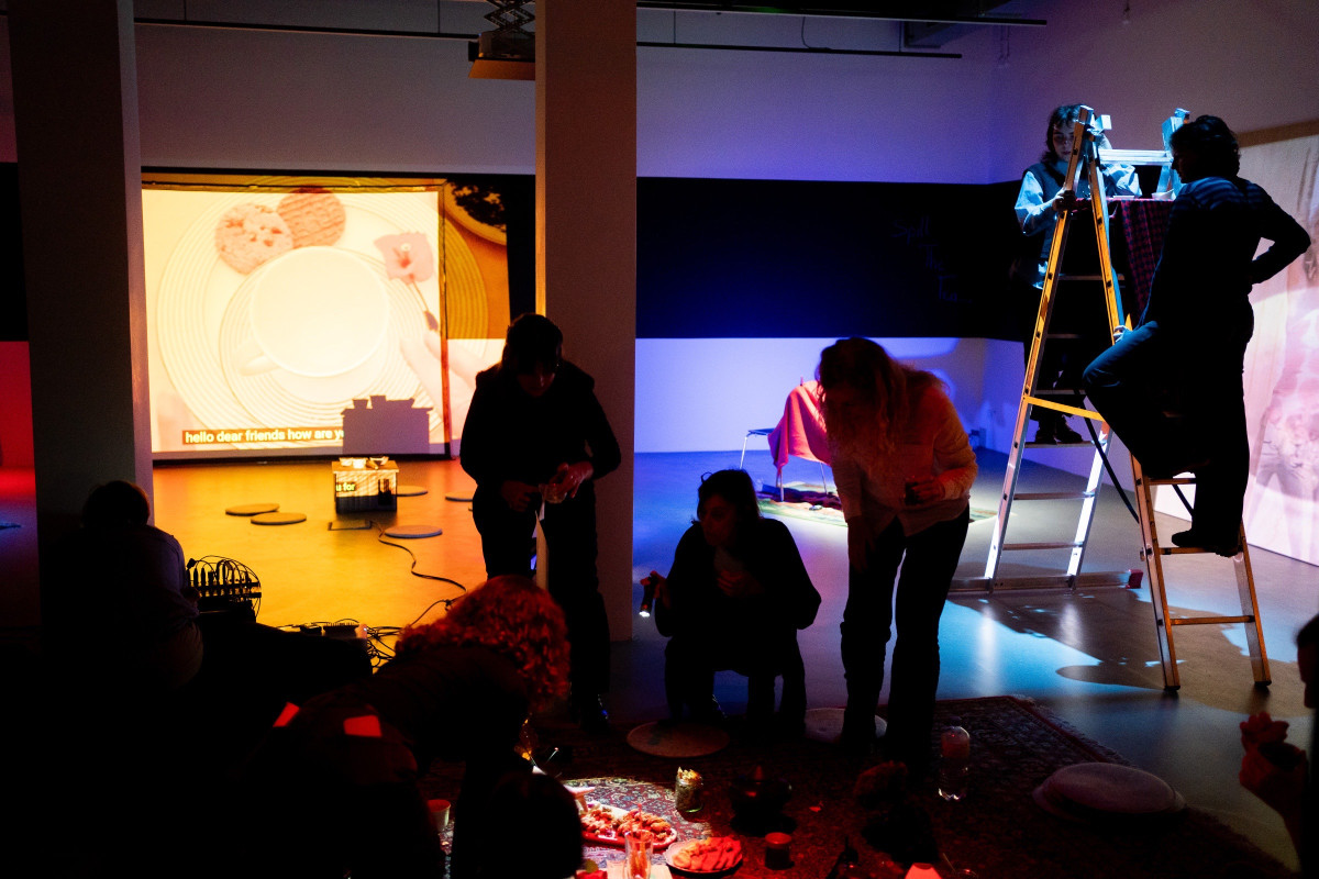 THE SWERVE: TEA-TALES  Time-Space for Unpredictable Encounters